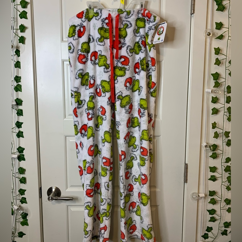 grinch pajama pants